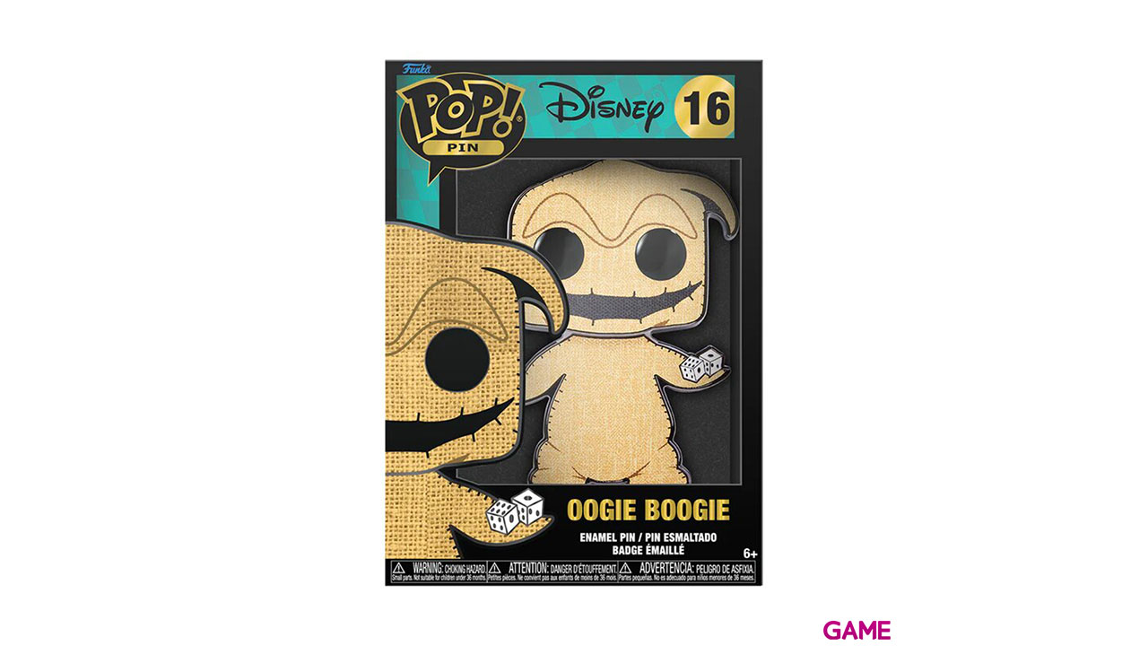 Pin Tamaño Grande Funko Disney: Oogie Boogie-2