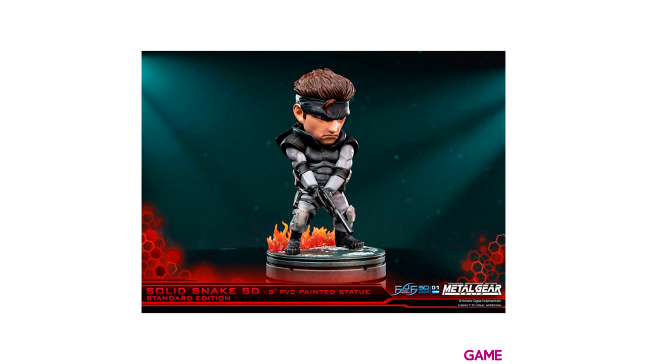 Estatua Metal Gear Solid: Solid Snake-1