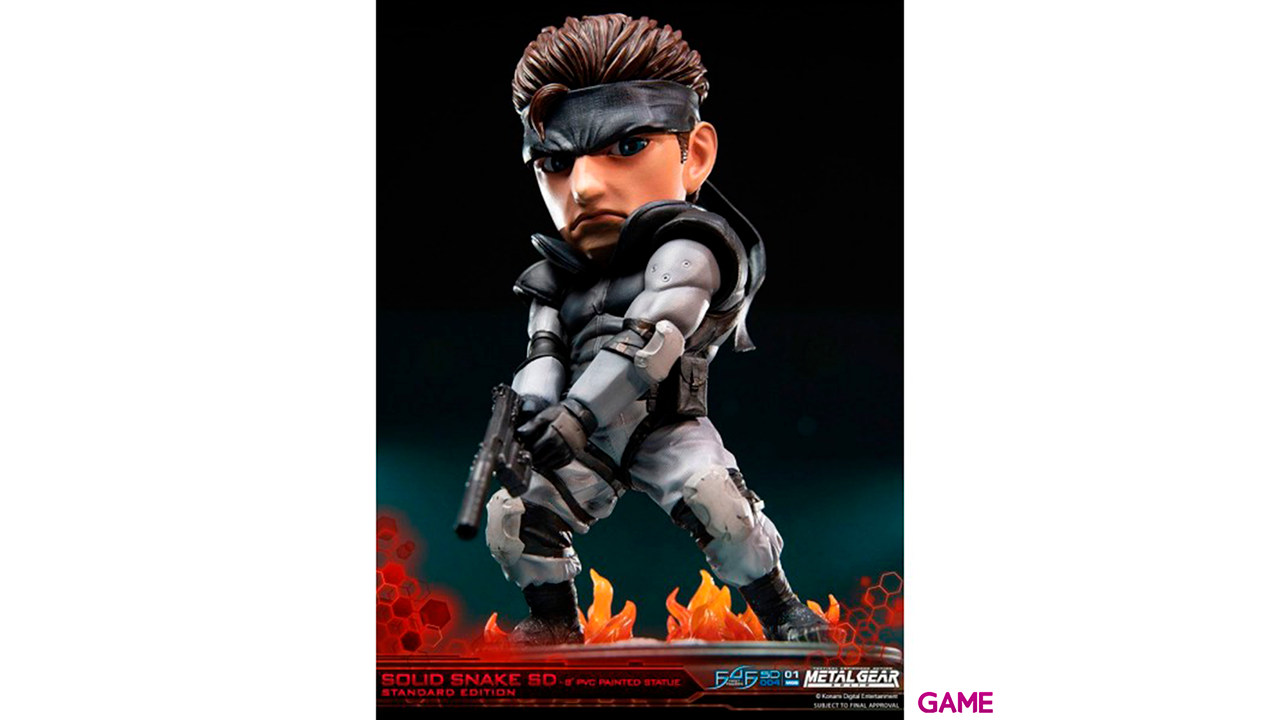 Estatua Metal Gear Solid: Solid Snake-3