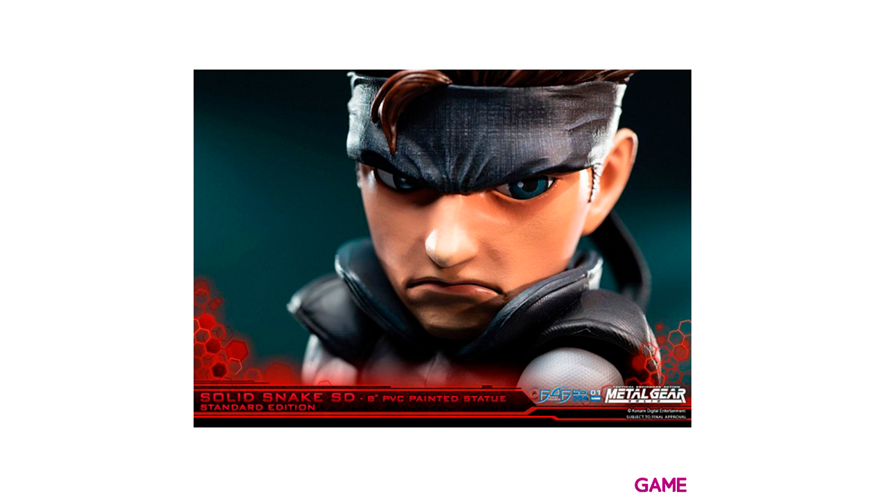 Estatua Metal Gear Solid: Solid Snake-4