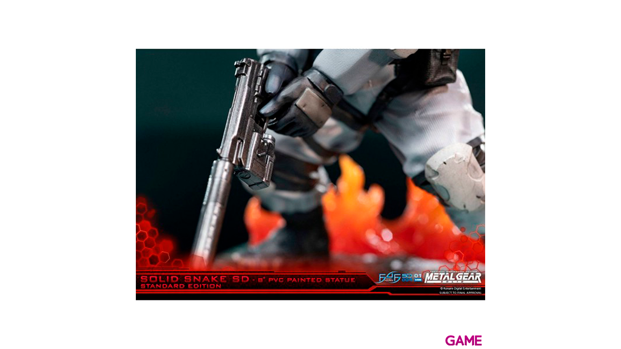 Estatua Metal Gear Solid: Solid Snake-5