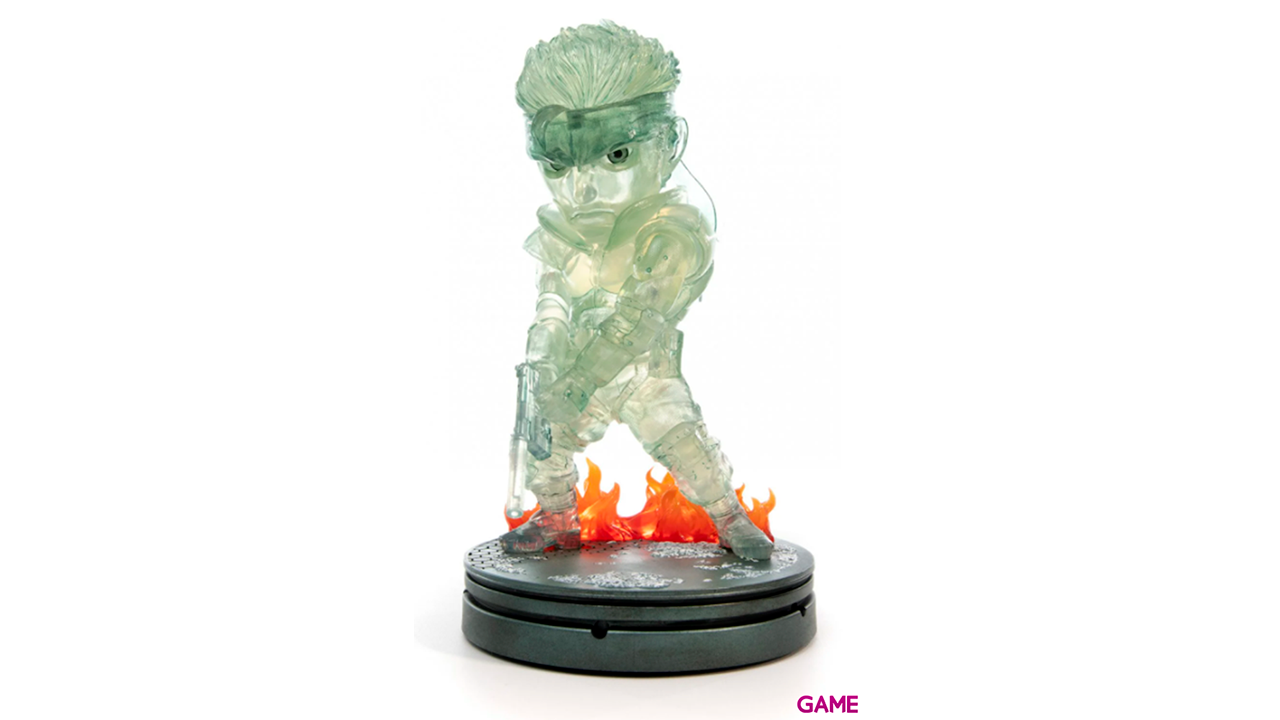 Estatua Metal Gear Solid: Stealth Camo Solid Snake-1