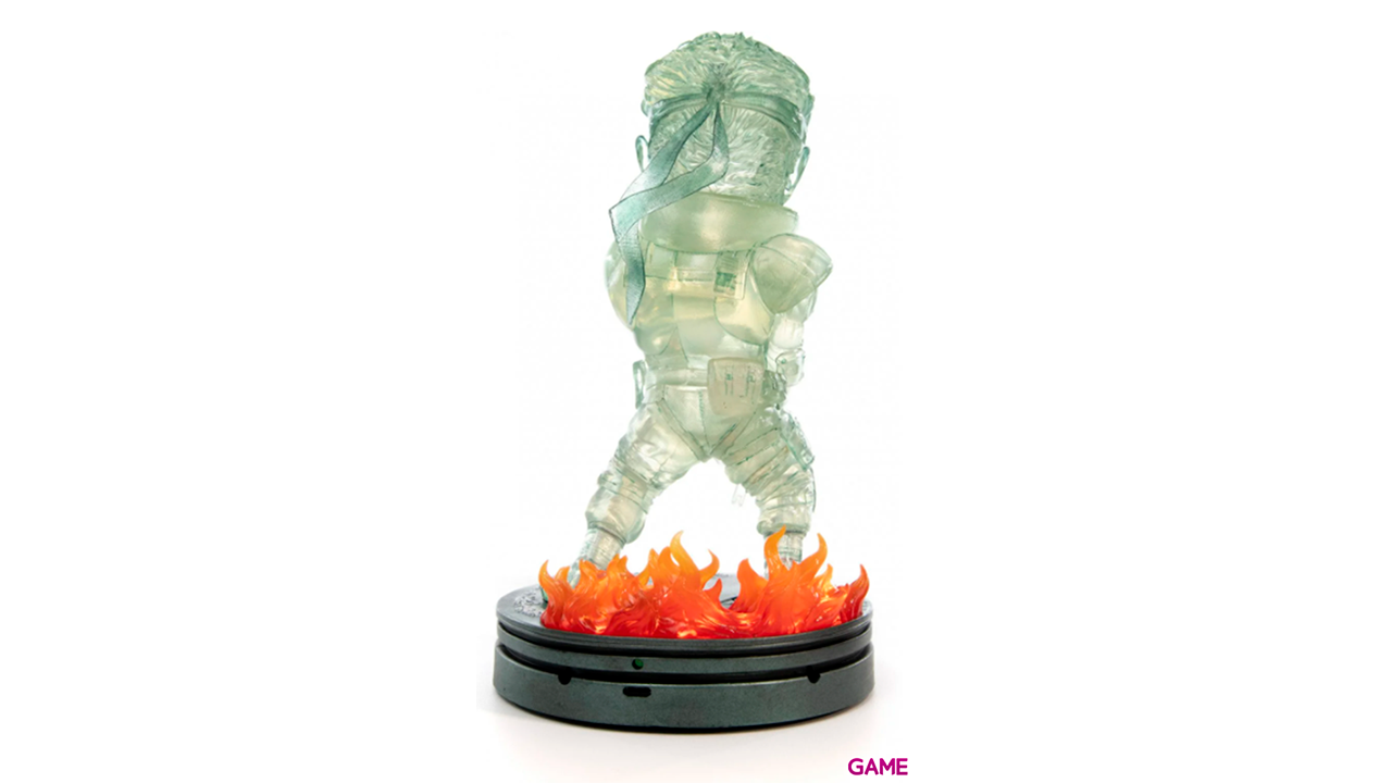 Estatua Metal Gear Solid: Stealth Camo Solid Snake-4