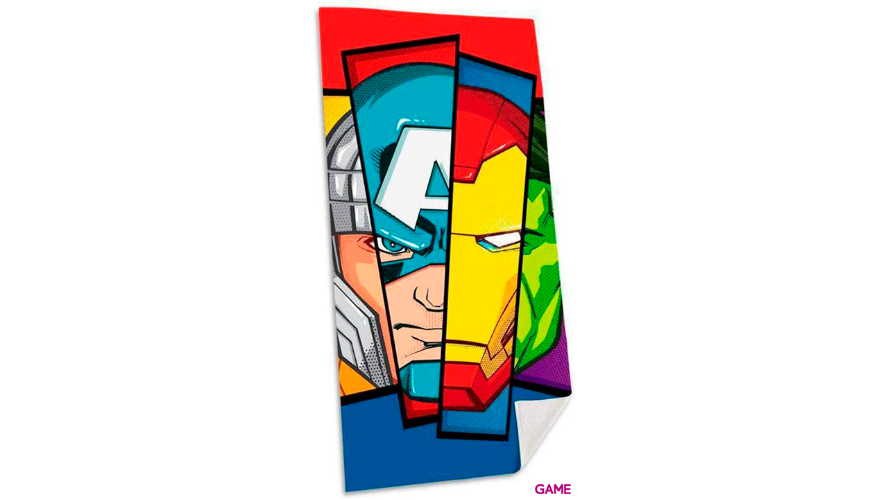 Toalla Marvel: Vengadores Algodón-0