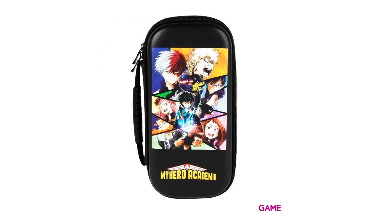 Estuche Transporte Konix NSW Negro  My Hero Academia-0