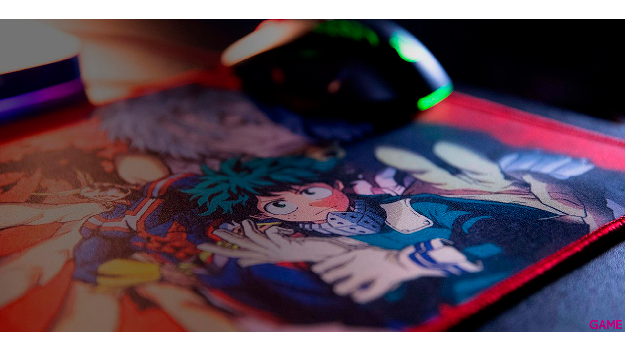 Alfombrilla Ratón Konix Roja My Hero Academia-1