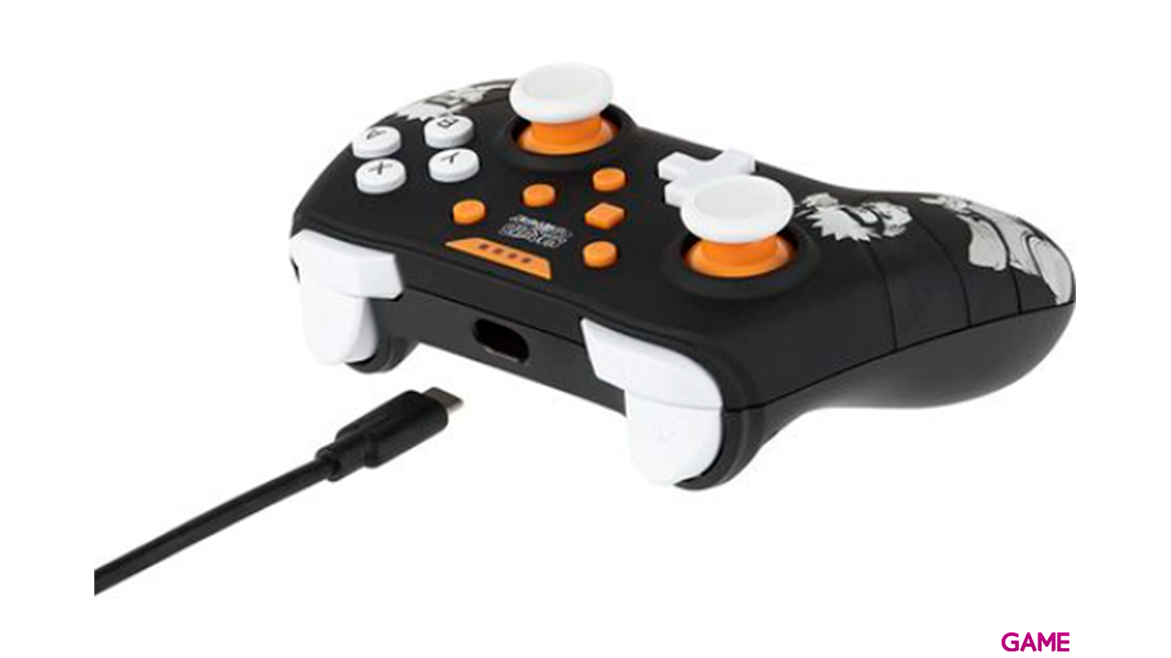 Controller Con Cable Konix NSW Negro Naruto-1