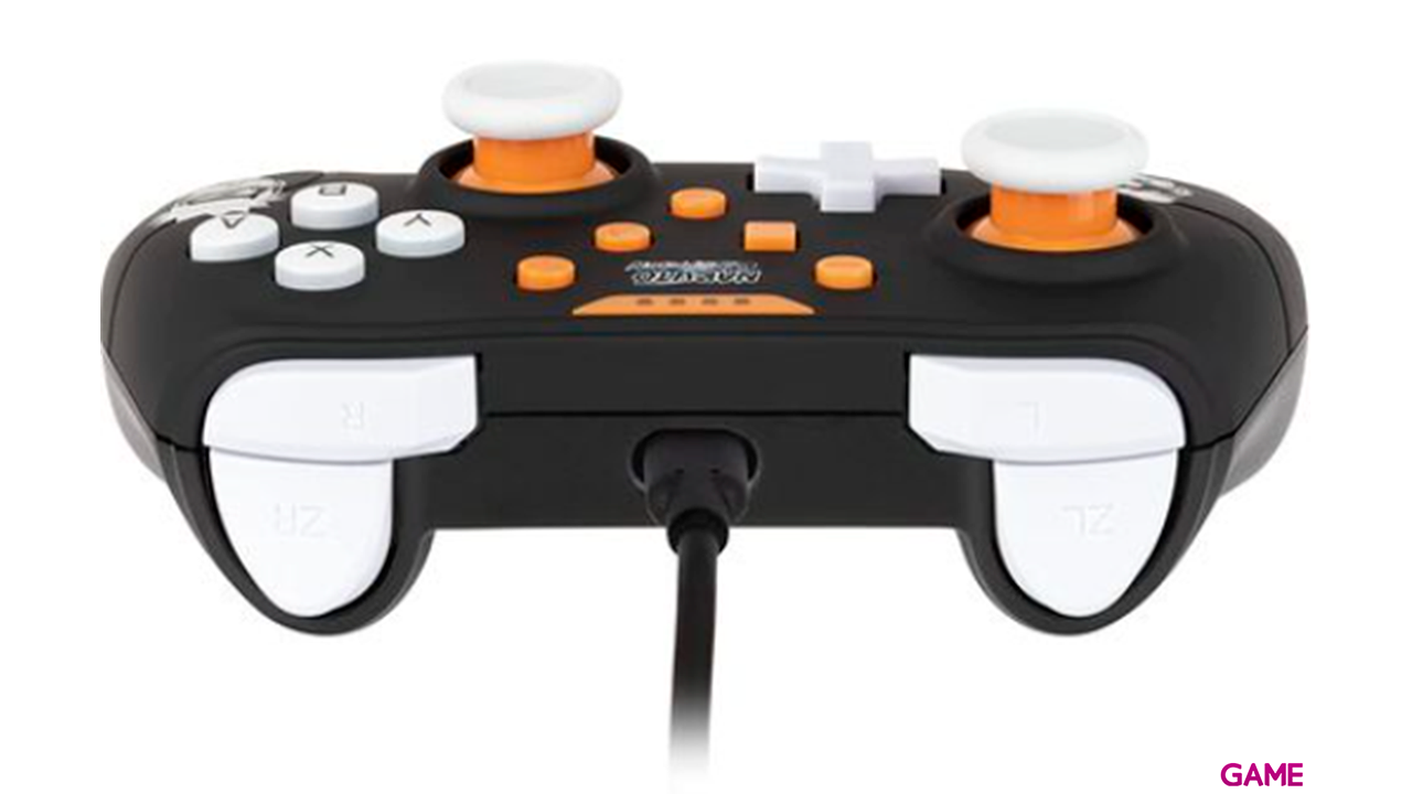 Controller Con Cable Konix NSW Negro Naruto-2
