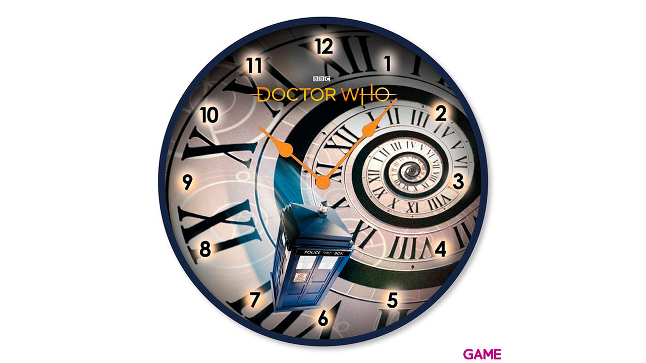 Reloj Pared Doctor Who: Espiral-0