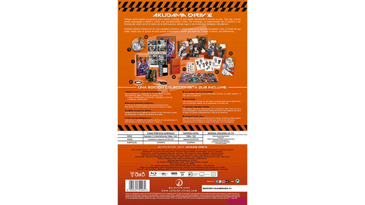 Akudama Drive - Edición Coleccionista A4-1