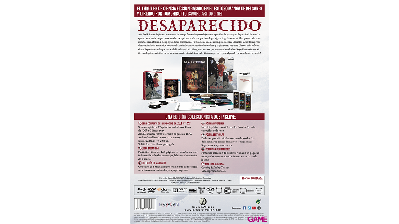 Desaparecido - Edición Coleccionista A4-1
