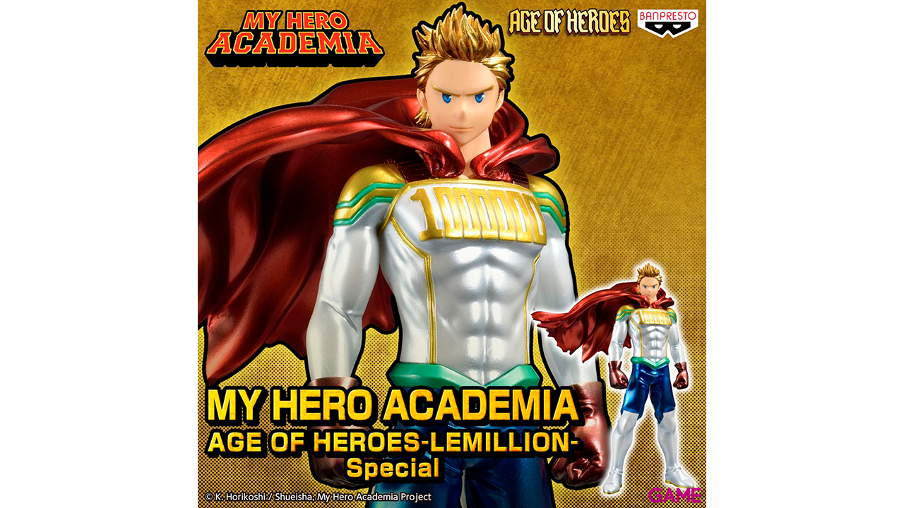 Figura Banpresto My Hero Academia: Lemillion-5