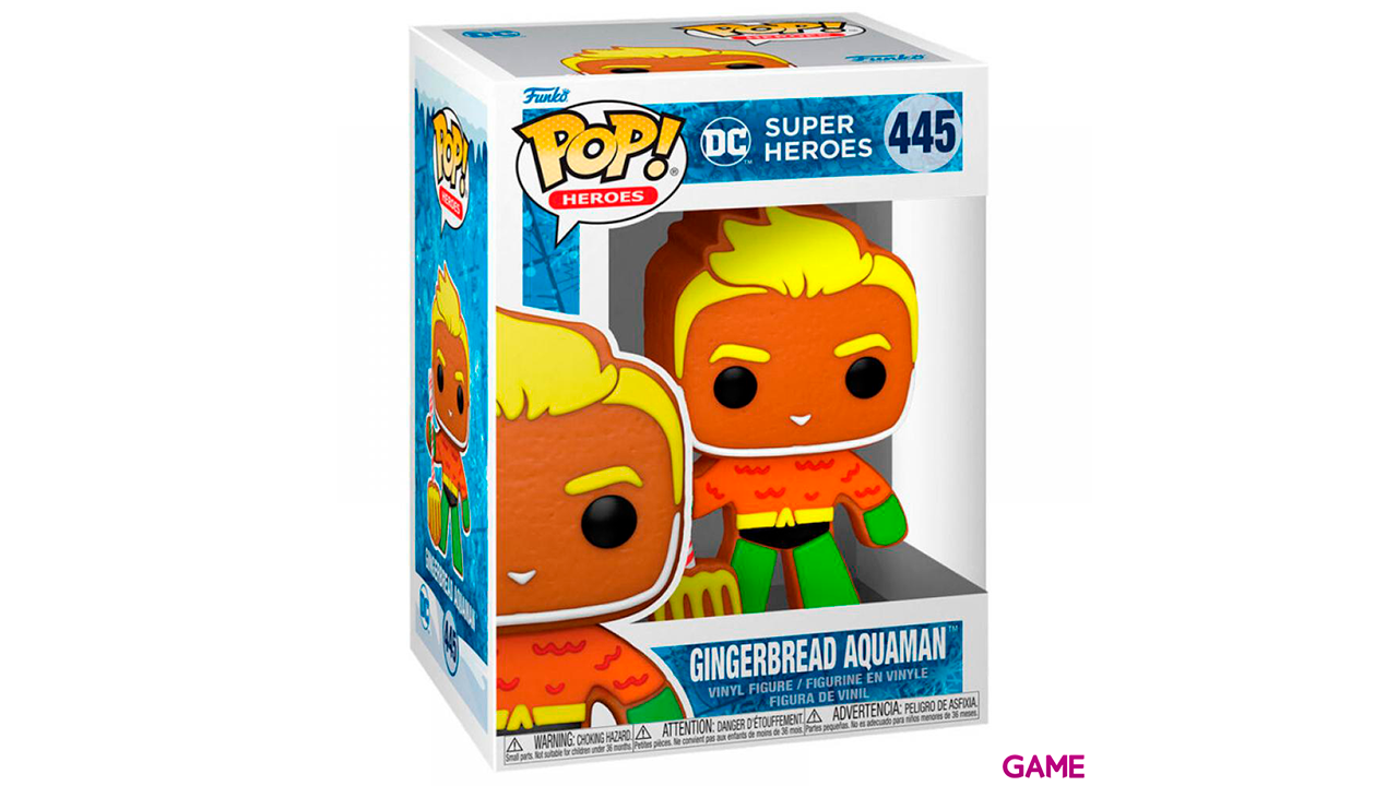 Figura Pop DC Holiday 2022 Aquaman-0