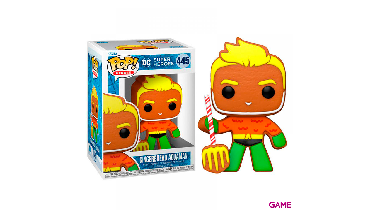 Figura Pop DC Holiday 2022 Aquaman-2