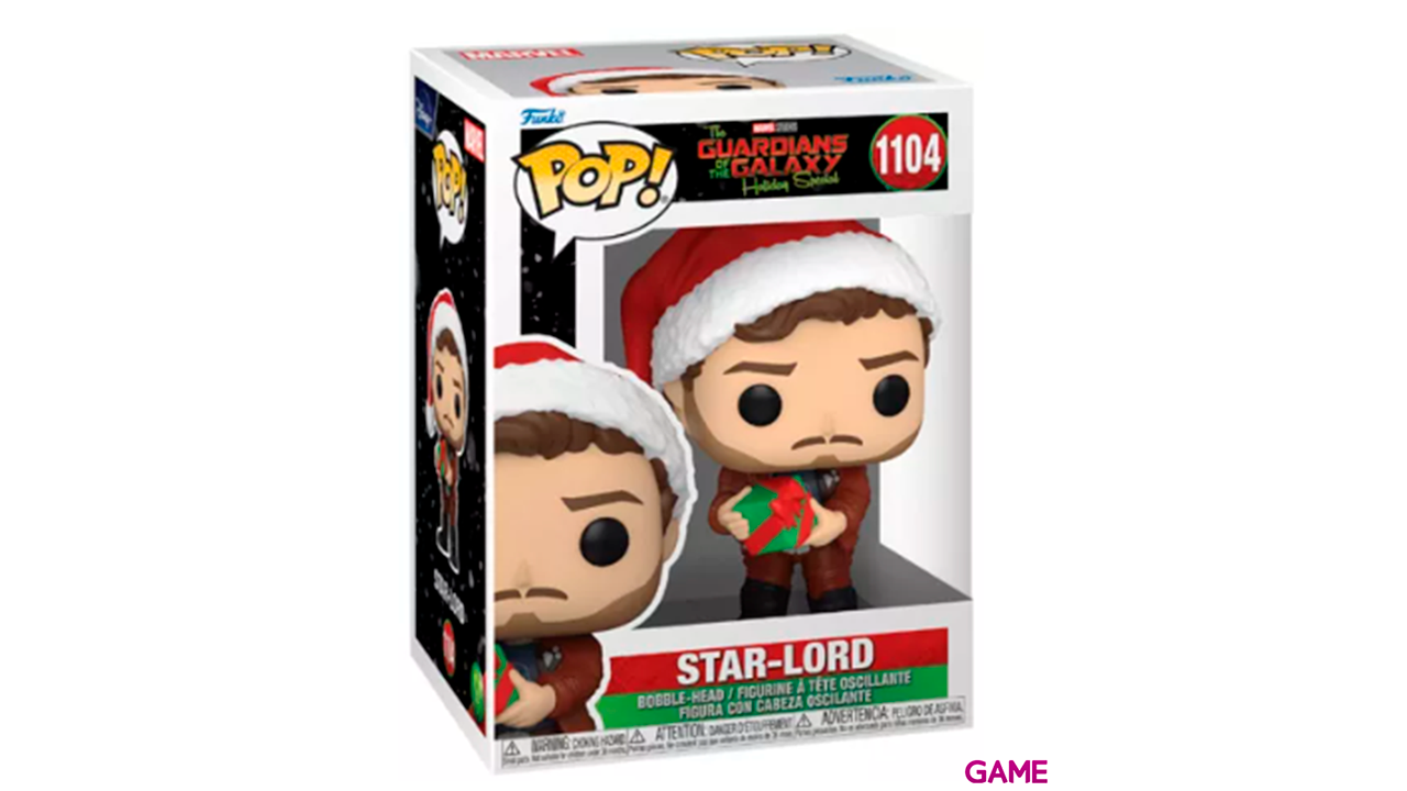 Figura Pop Guardianes de la galaxia Holiday Special: Star Lord-1