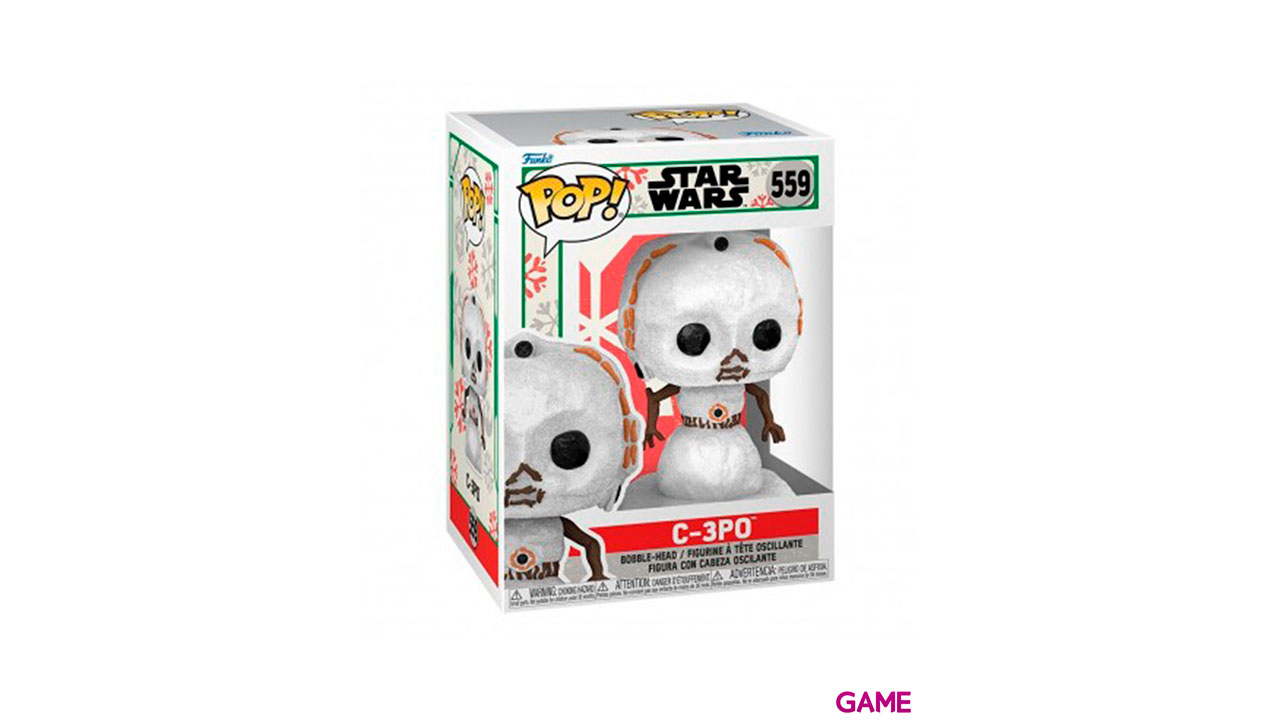 Figura Pop Star Wars Holiday 2022: C-3PO-1
