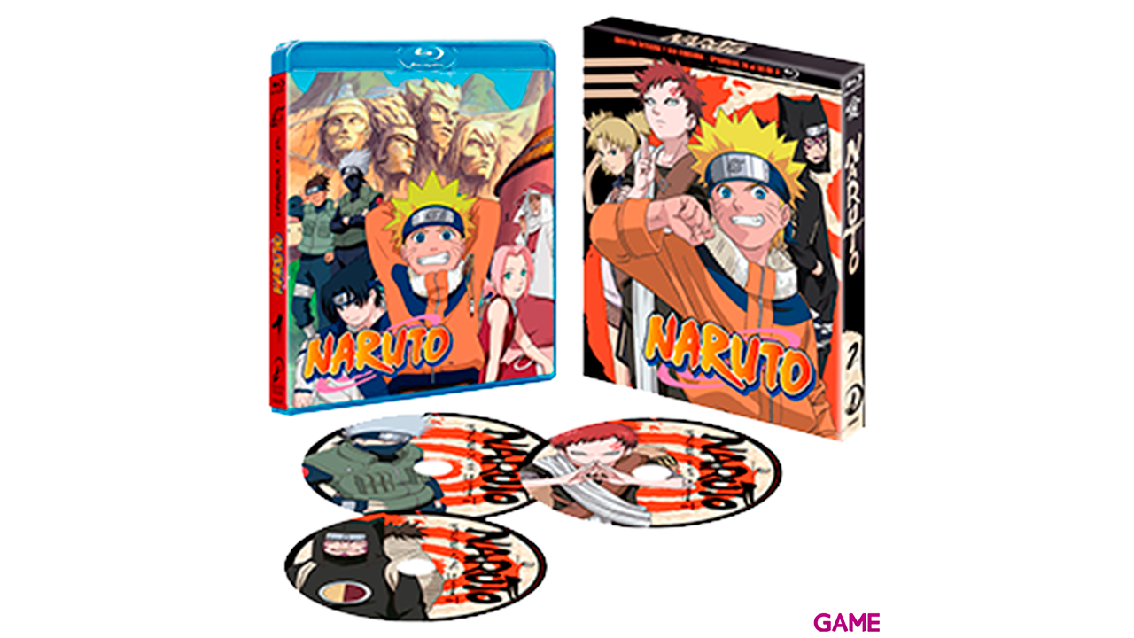 Naruto Bluray BOX 2 - Episodios 26 a 50-1