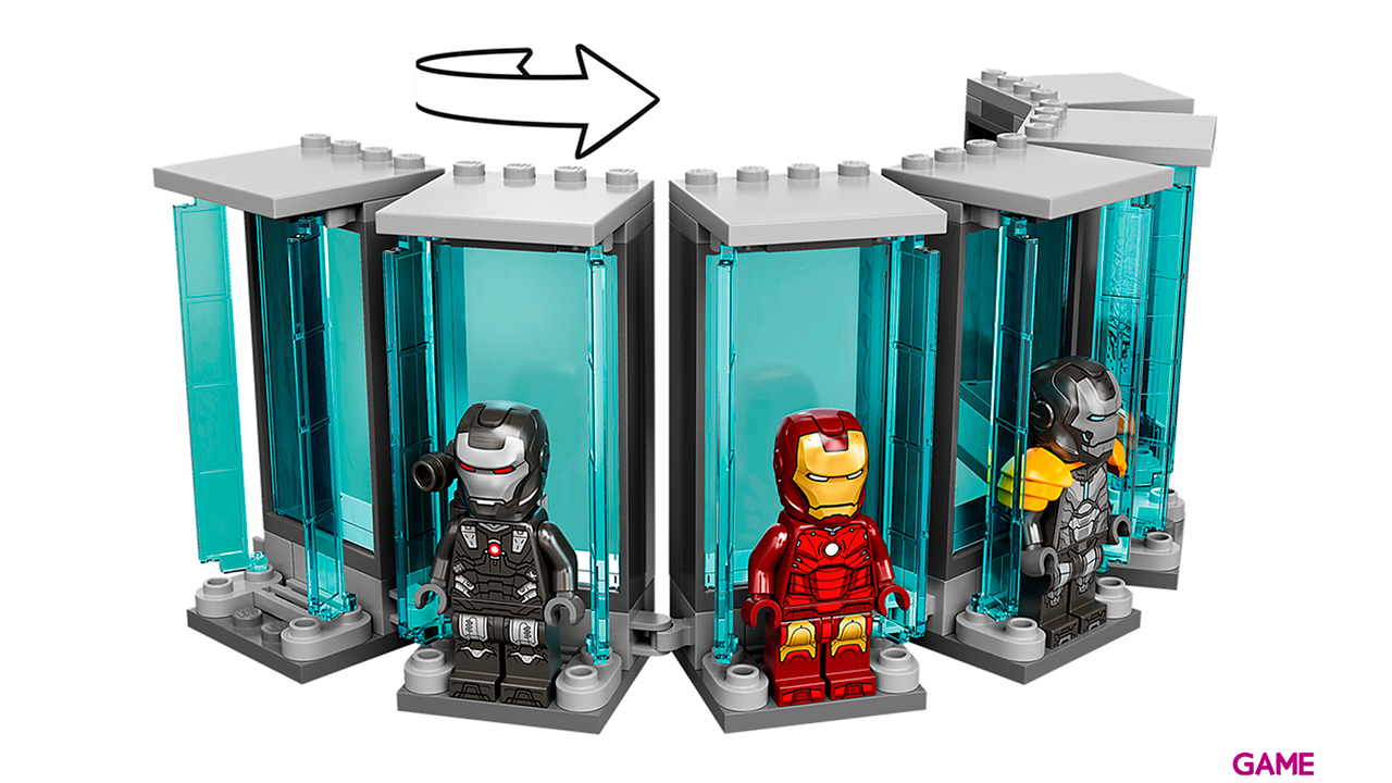 LEGO Marvel: Armería de Iron Man 76216-2