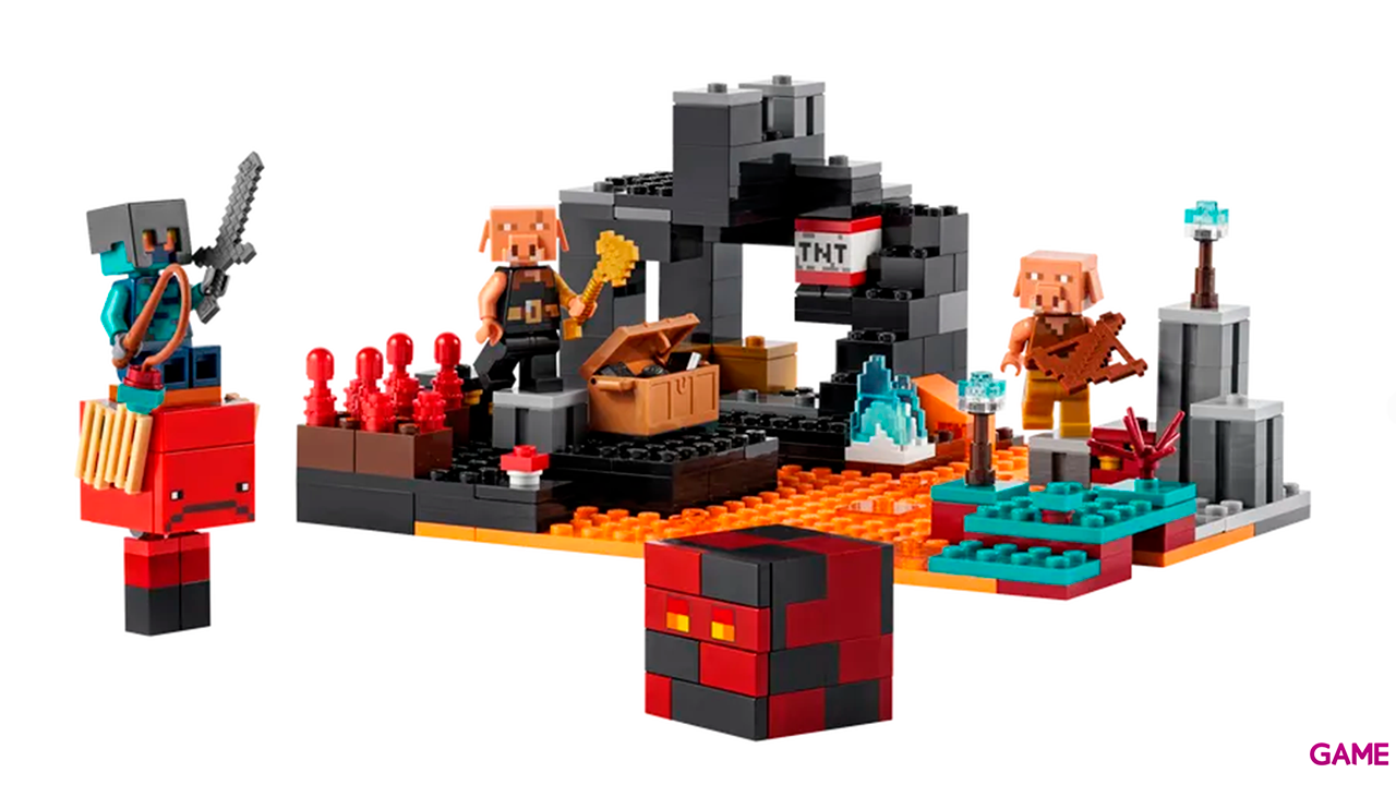 LEGO Minecraft: El Bastión del Nether 21185-1