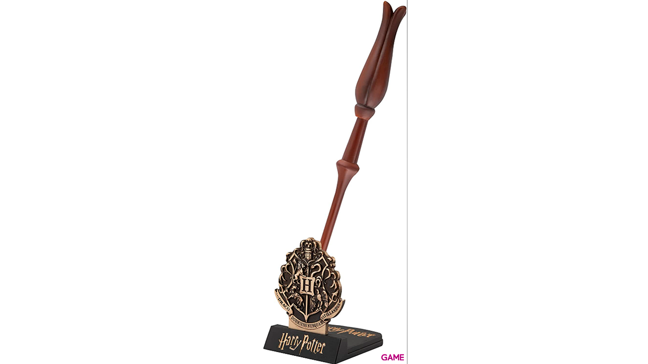 Varita Bolígrafo con Stand y Marcapáginas: Luna Lovegood-0