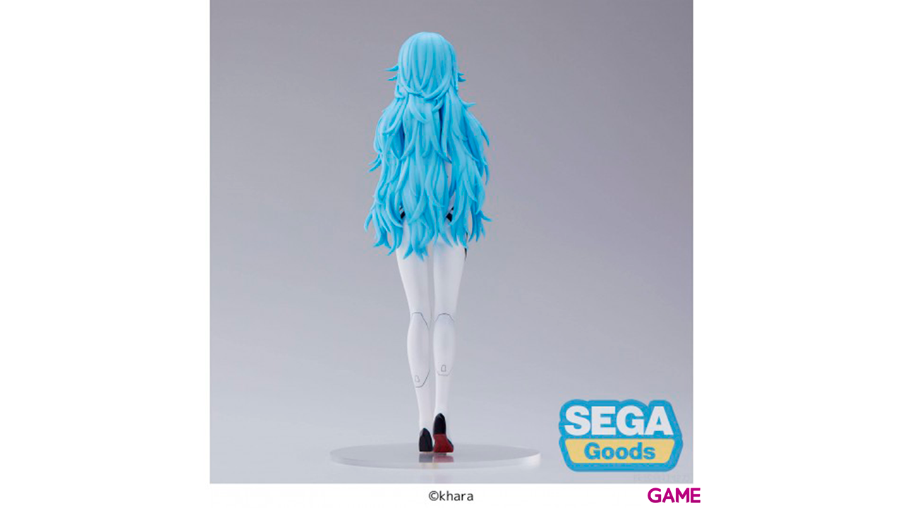 Figura Evangelion: Rei Ayanami Pelo Largo-2