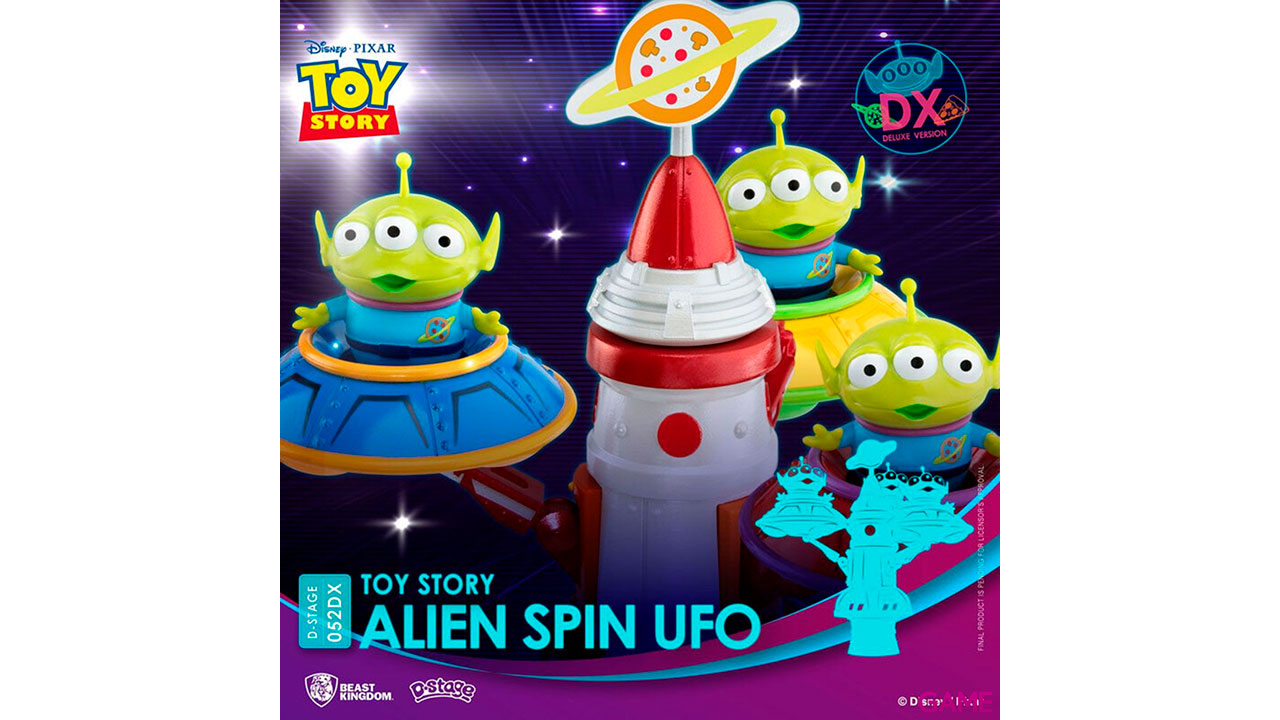 Figura Disney: Toy Story Aliens en OVNIS-1