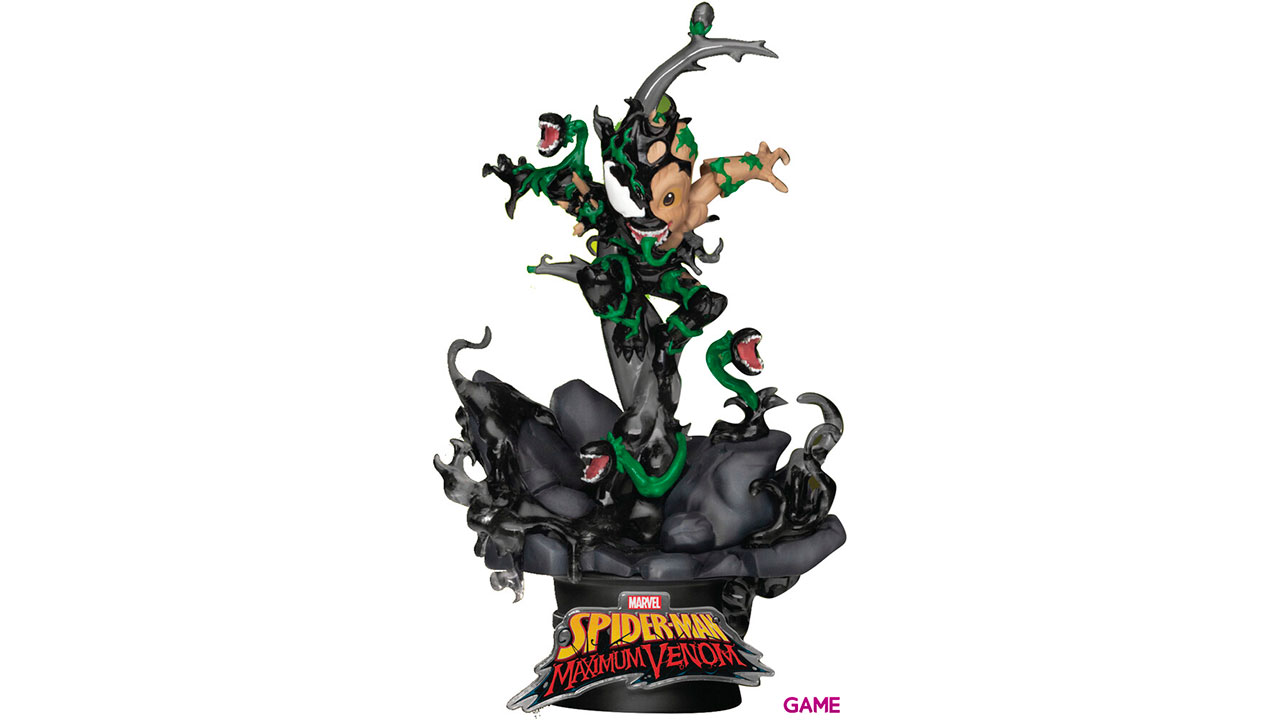 Figura Marvel: Maximum Venom y Little Groot-0