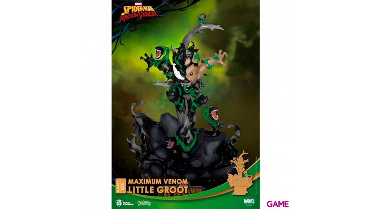 Figura Marvel: Maximum Venom y Little Groot-1