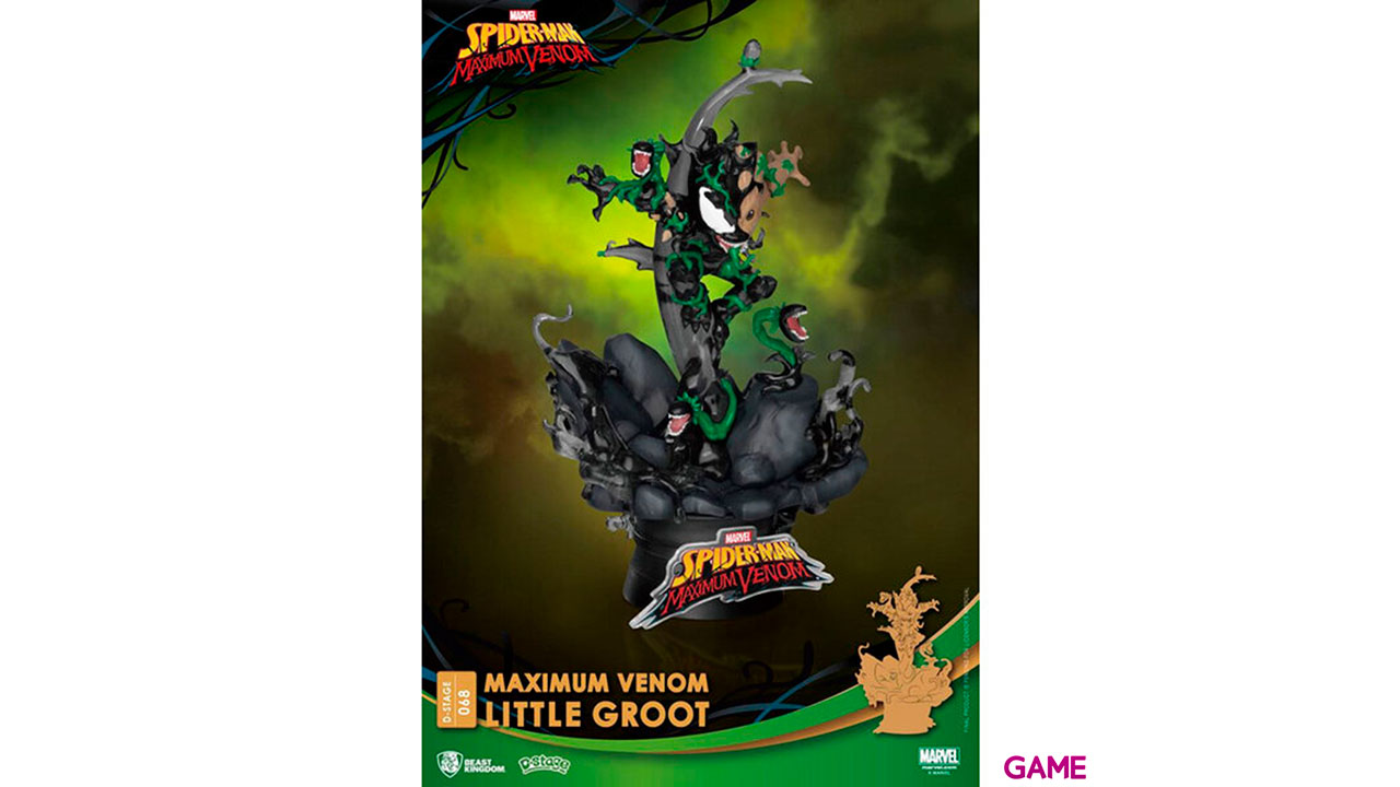 Figura Marvel: Maximum Venom y Little Groot-2