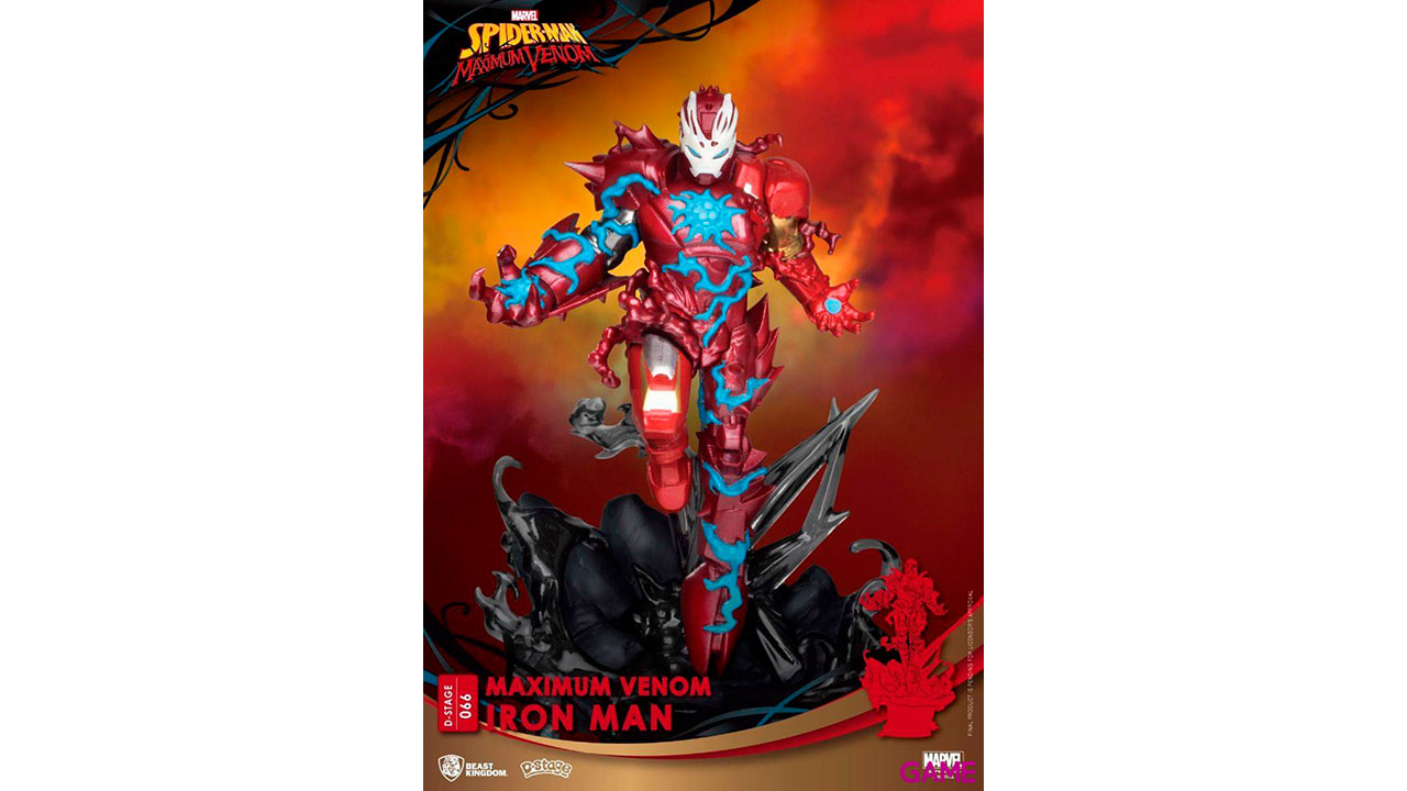 Figura Marvel: Maximum Venom e Ironman-0