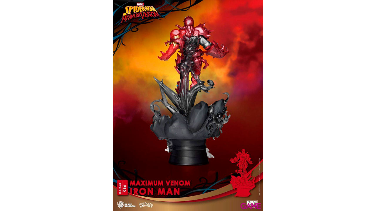 Figura Marvel: Maximum Venom e Ironman-3