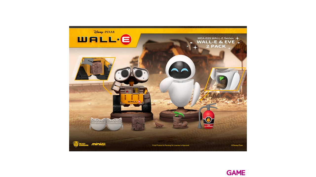 Figura Disney: Wall-E y Eva-1