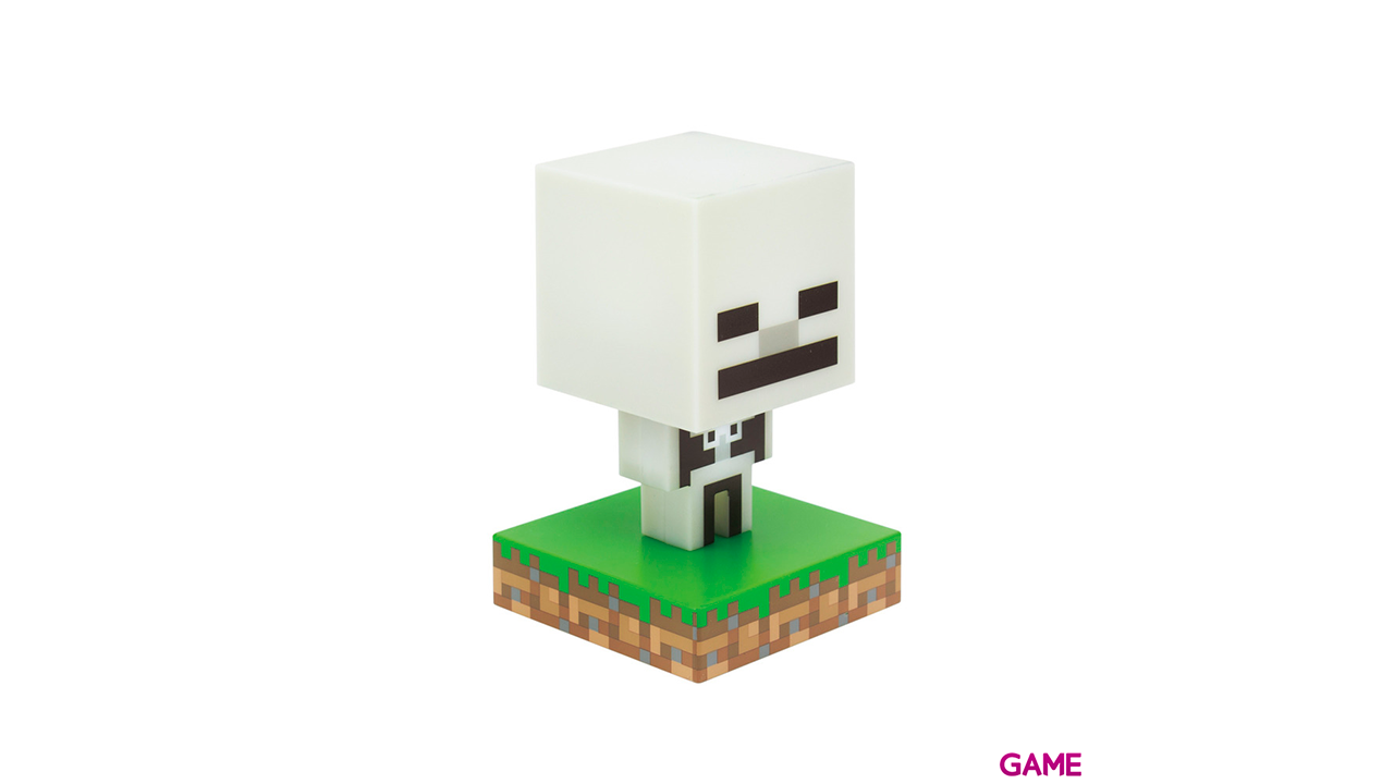 Lámpara Minecraft: Esqueleto-2