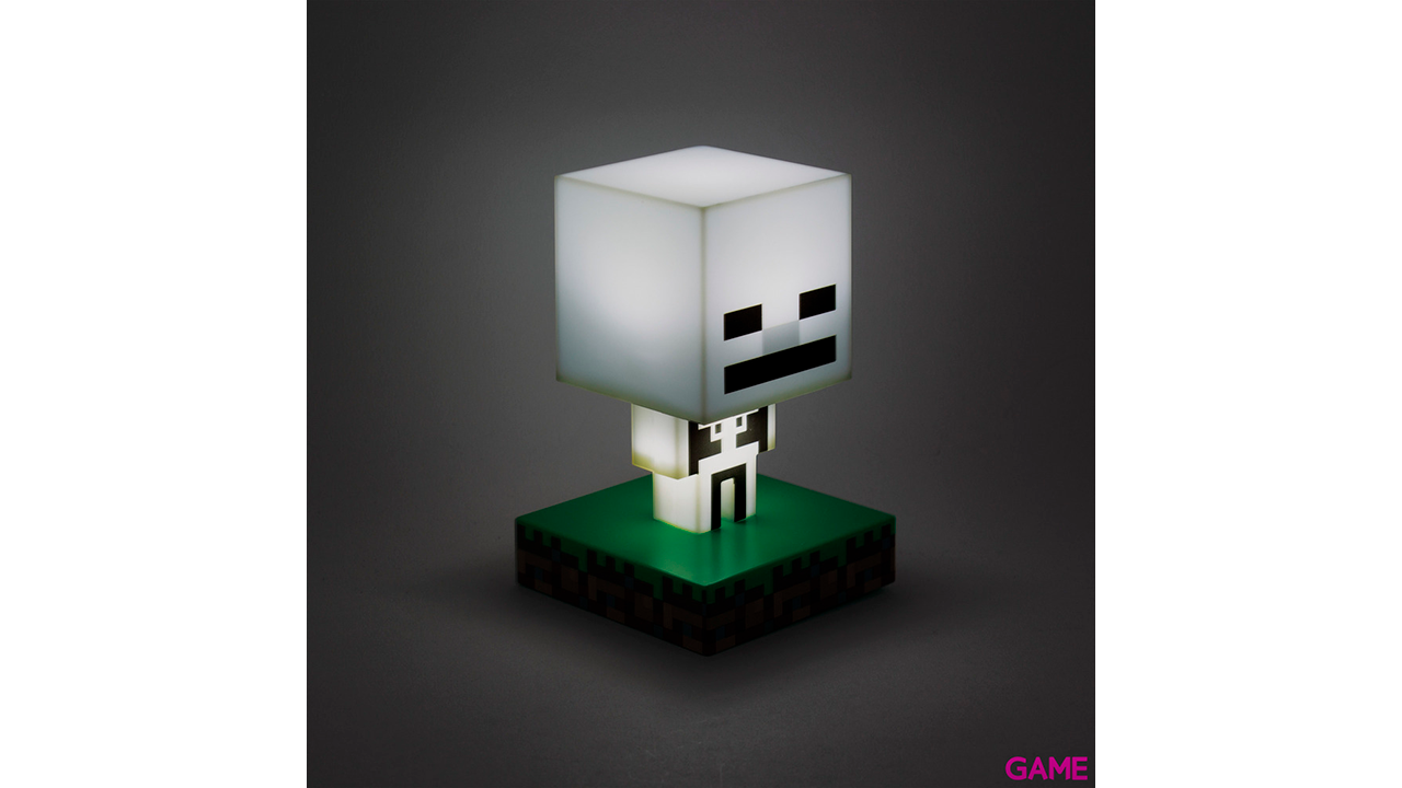 Lámpara Minecraft: Esqueleto-3
