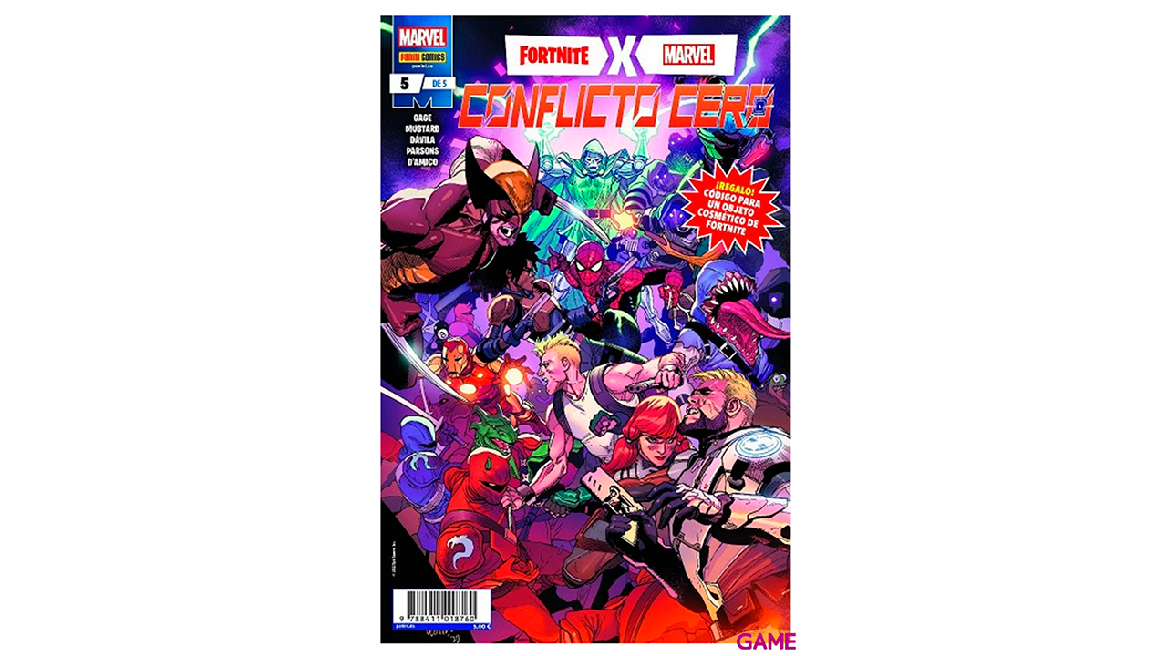 Marvel X Fortnite Conflicto Cero Nº 5-0