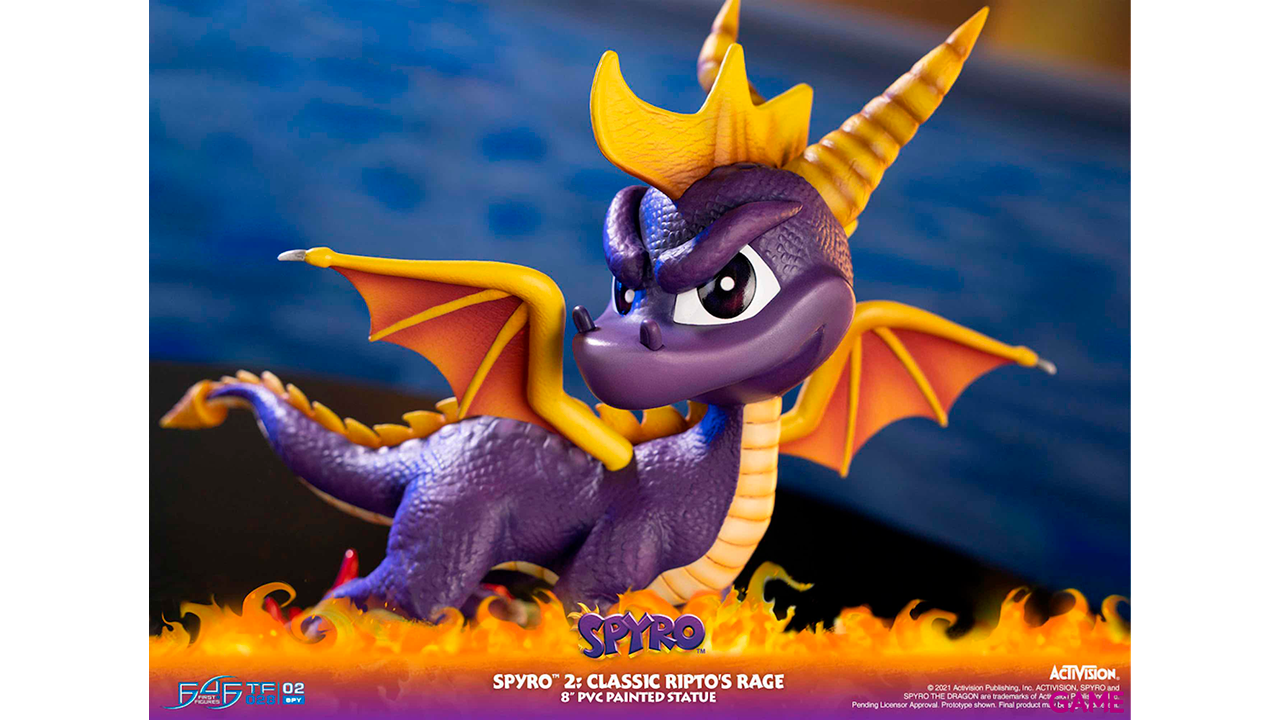 Estatua Spyro 2 Classic Ripto´s Rage-2