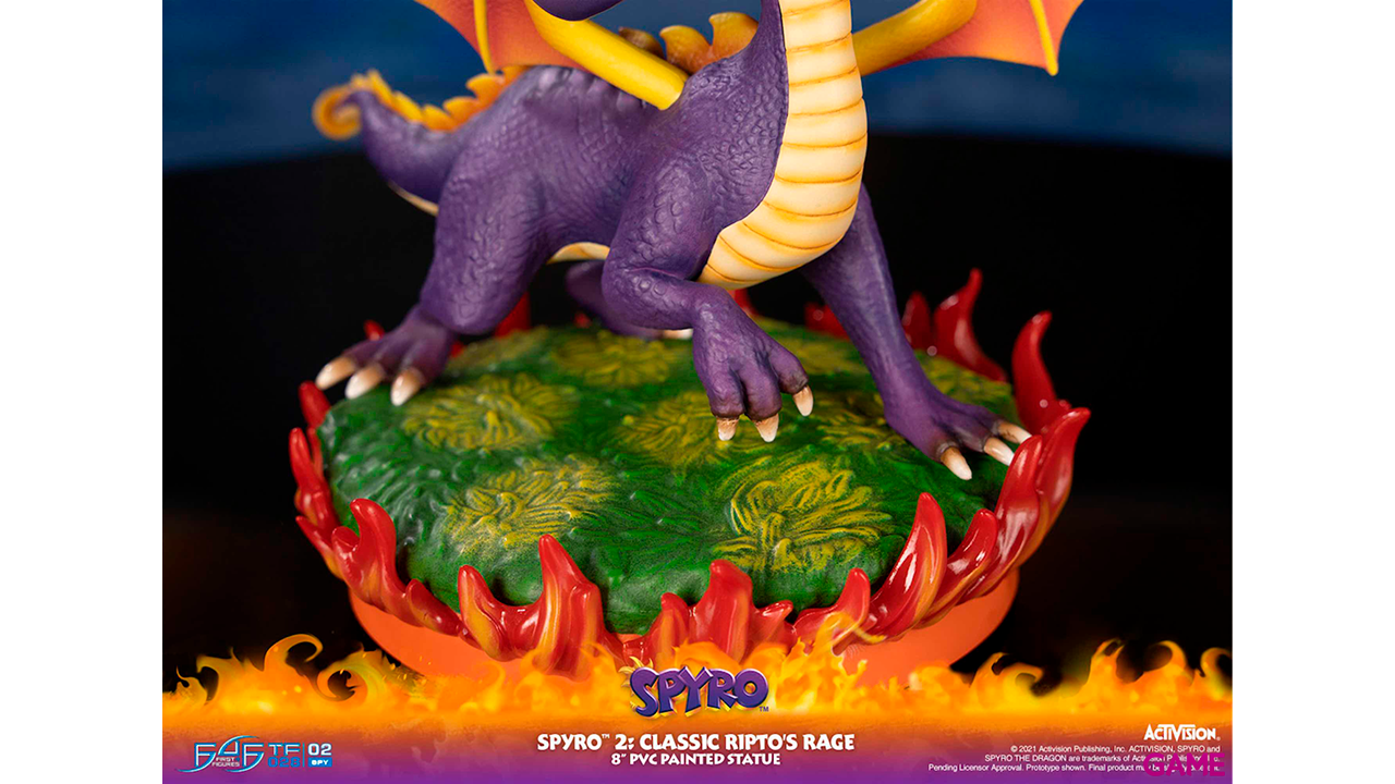Estatua Spyro 2 Classic Ripto´s Rage-3