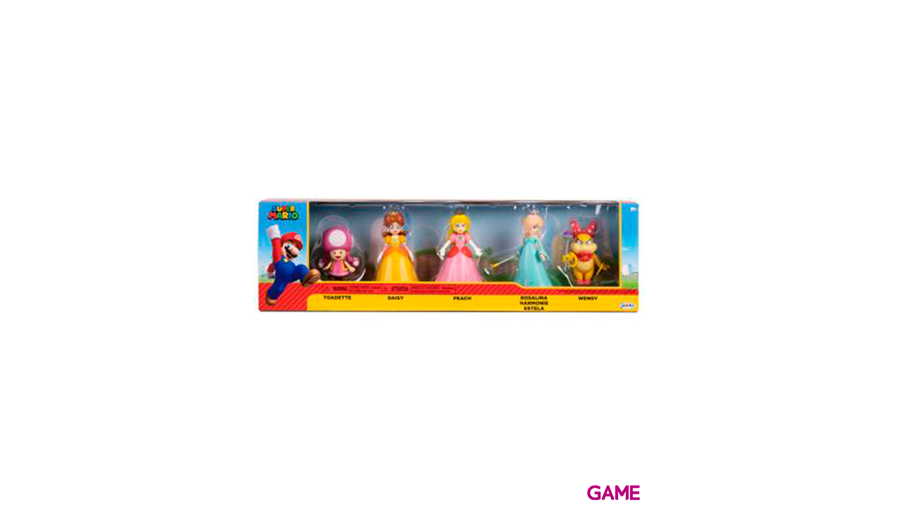 Pack Figuras Nintendo Peach & Friends-0