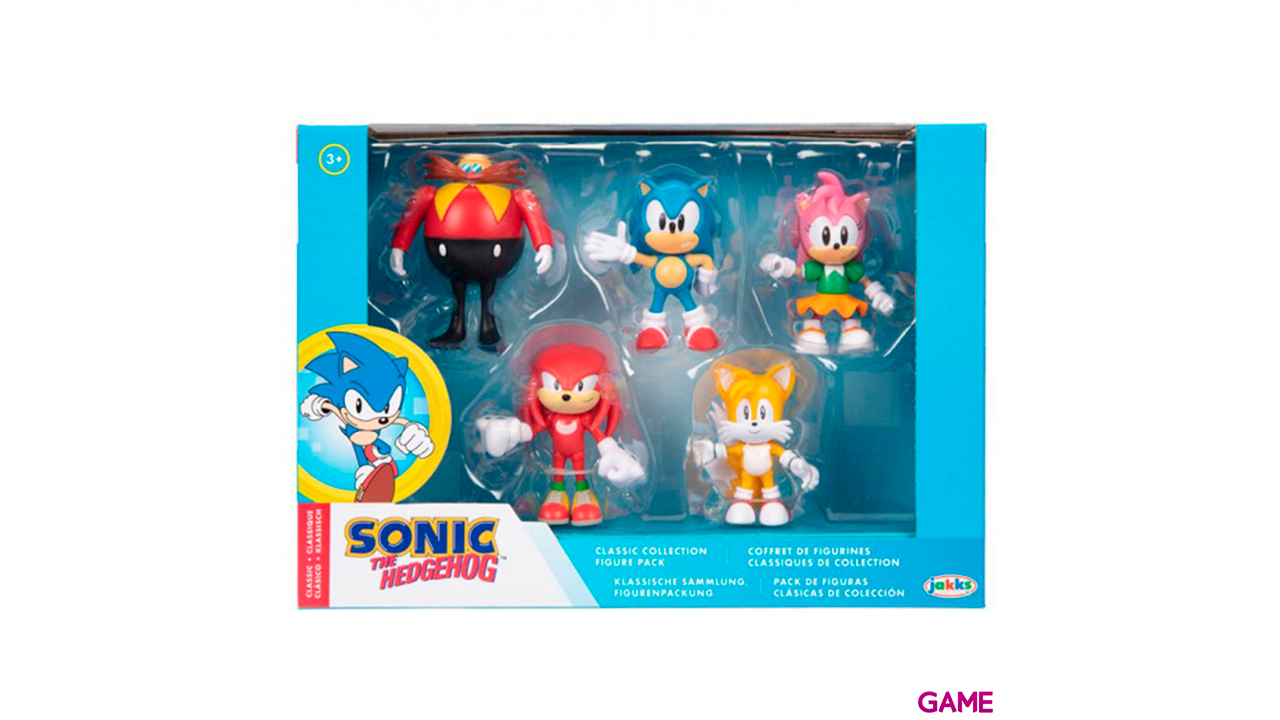 Pack de 5 Figuras Sonic 6cm-0