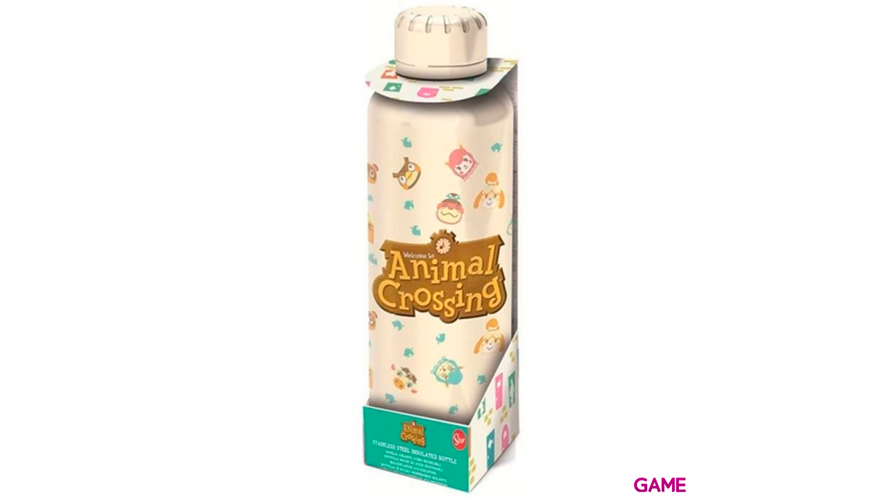 Botella Metal Termo Animal Crossing 515ml-1