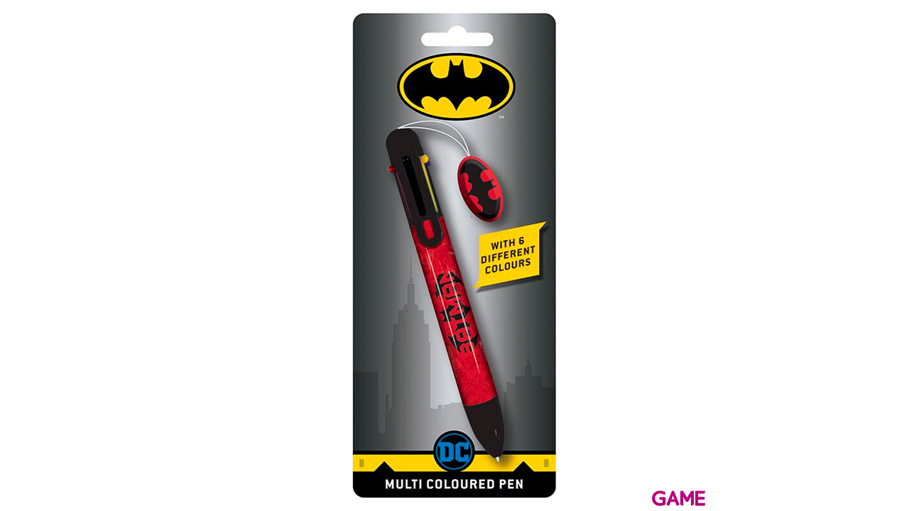 Bolígrafo Multicolor Batman Rojo-0
