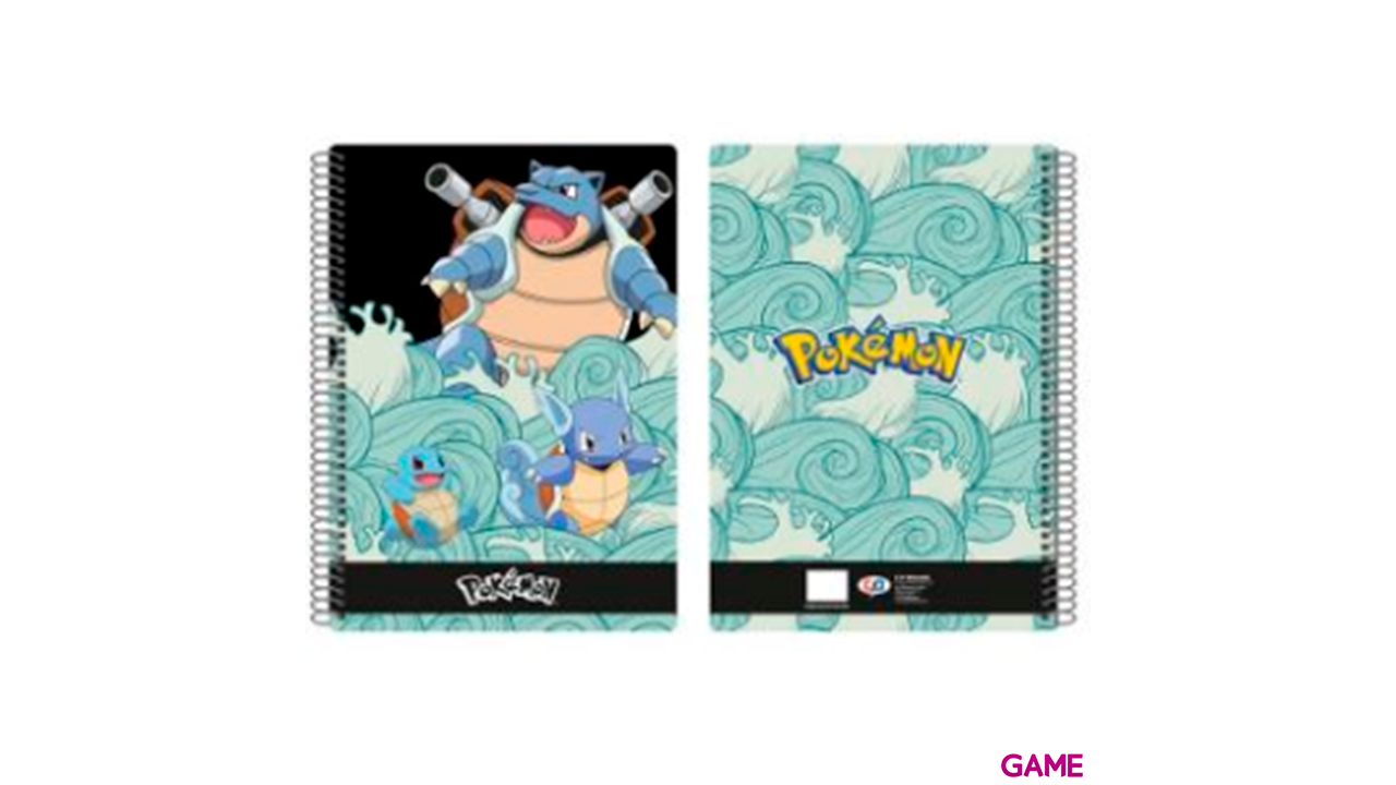 Cuaderno Pokémon Squirtle-0