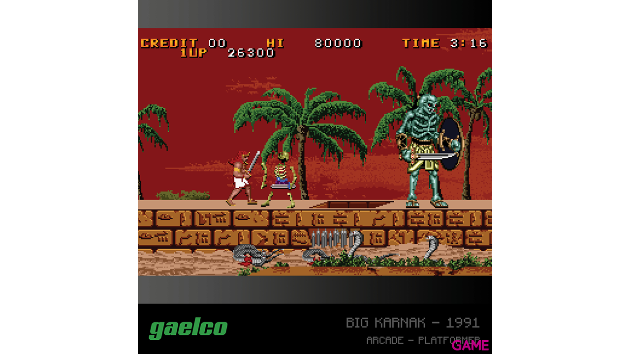 Cartucho Evercade Gaelco Arcade Cartridge 2-1