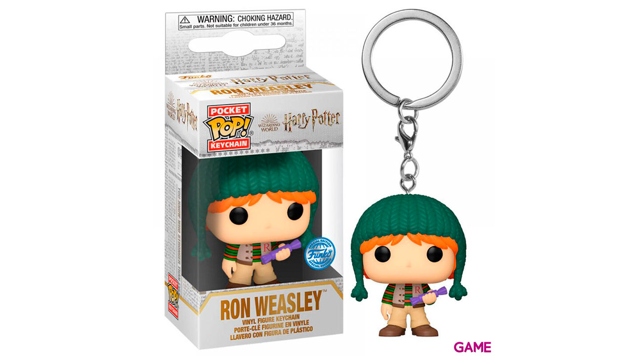 Llavero POP Harry Potter: Ron-2