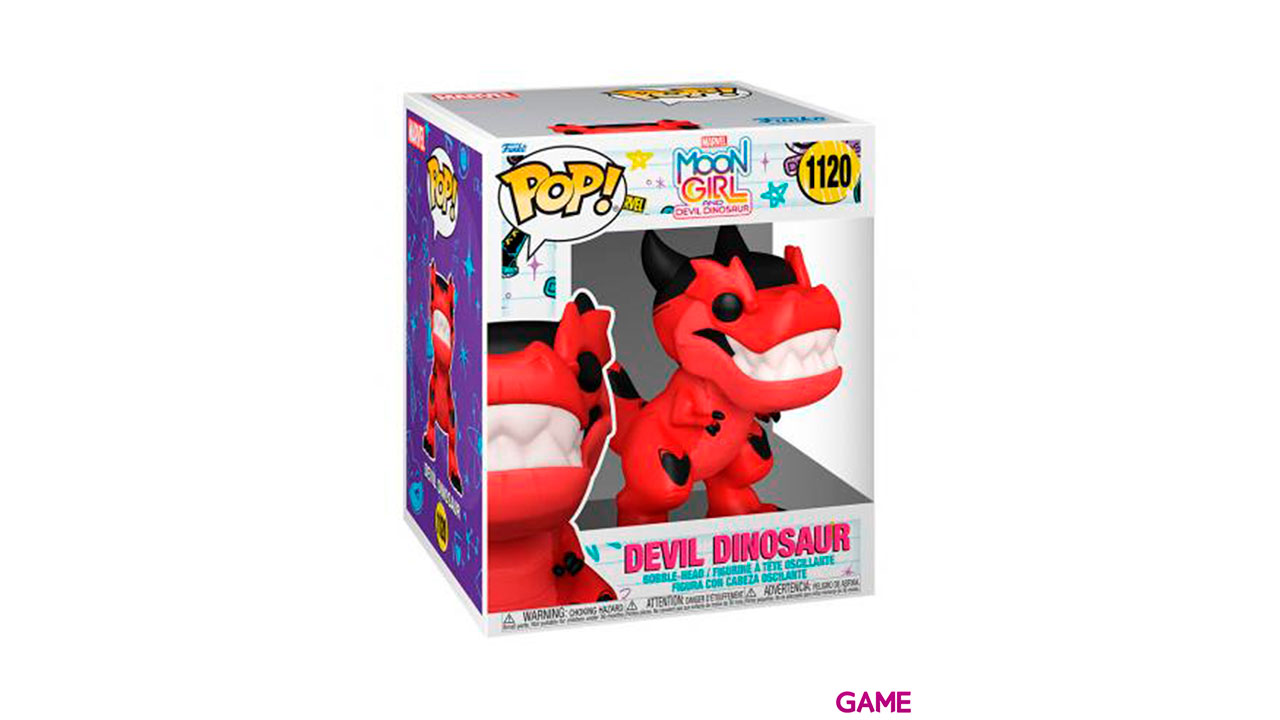 Figura POP Marvel Devil Dino-1