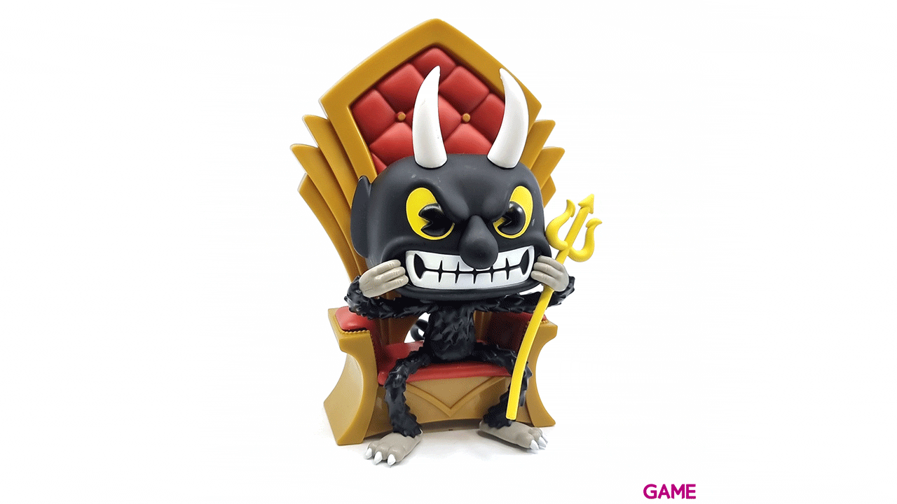 Figura POP Cuphead Deluxe: Devil en Silla-2