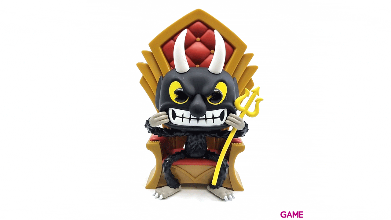 Figura POP Cuphead Deluxe: Devil en Silla-13