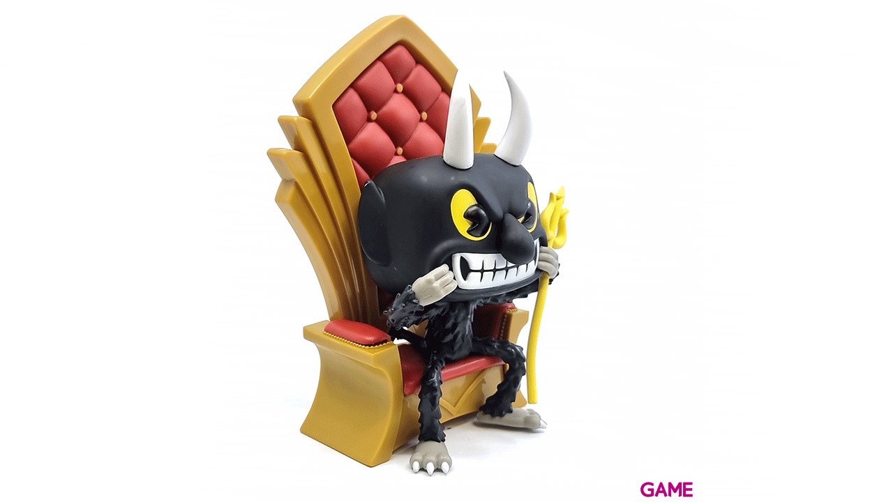 Figura POP Cuphead Deluxe: Devil en Silla-17