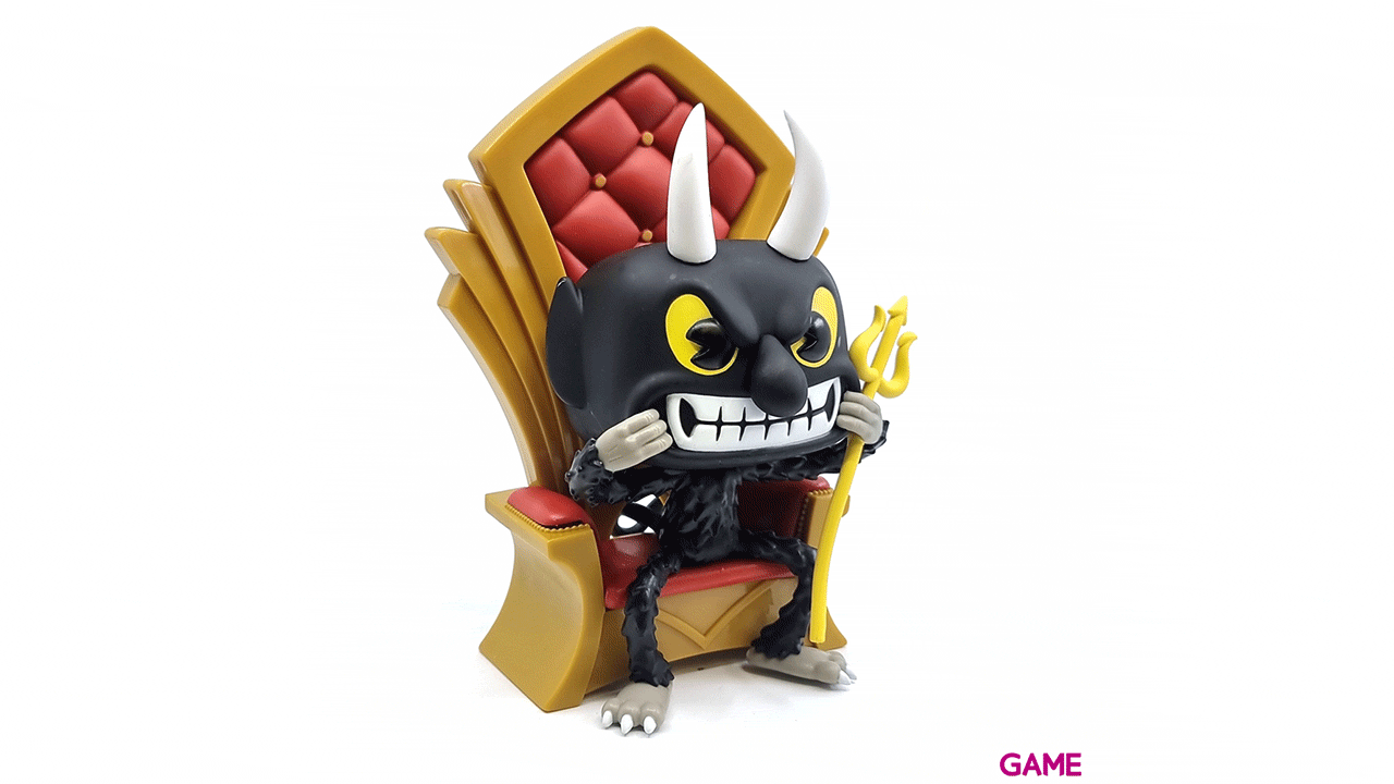 Figura POP Cuphead Deluxe: Devil en Silla-18