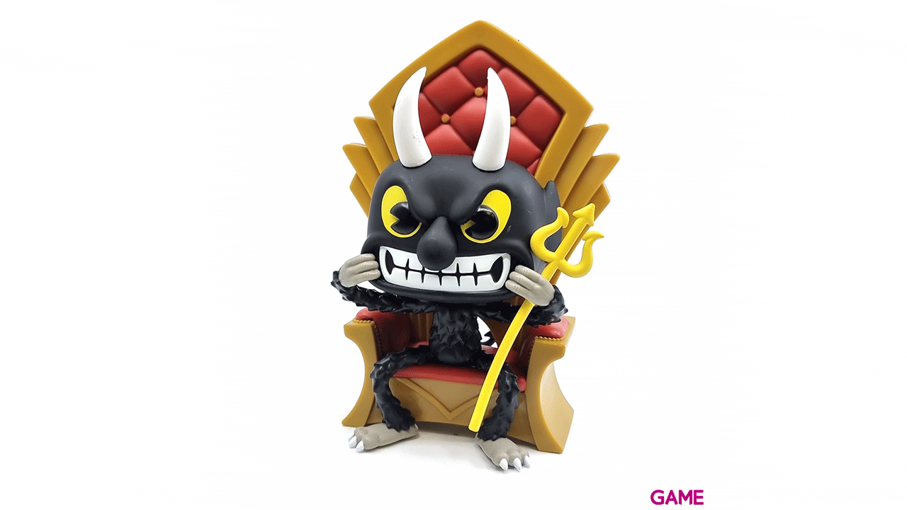 Figura POP Cuphead Deluxe: Devil en Silla-19